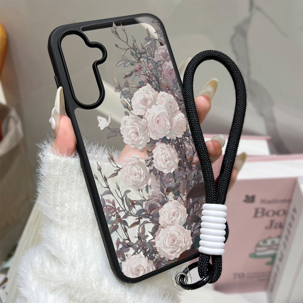 Romantic Rose Phone Case For S - Matte Pc Case recension och pris