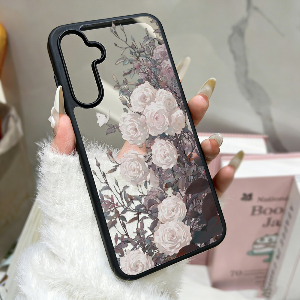 Romantic Rose Phone Case For S - Matte Pc Case recension och pris