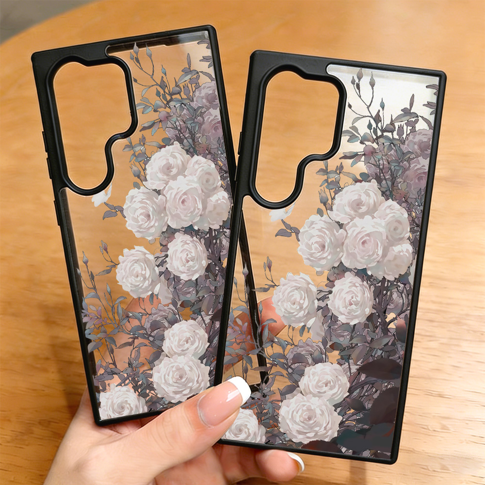 Romantic Rose Phone Case For S - Matte Pc Case recension och pris