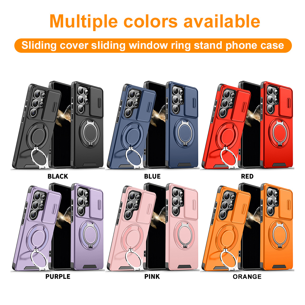 Magnetic Ring Stand Phone Case - Case Fans recension och pris