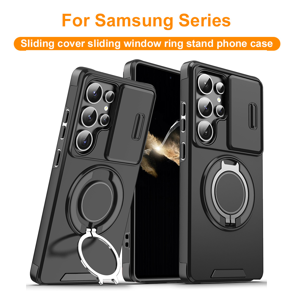 Magnetic Ring Stand Phone Case - Case Fans recension och pris