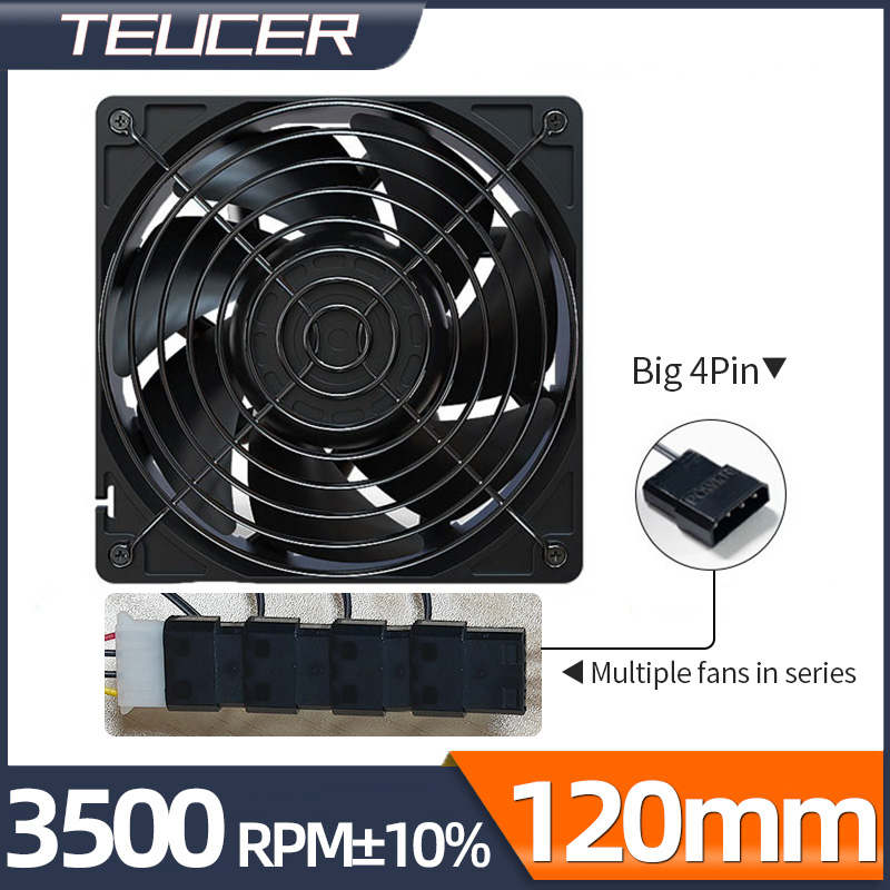 Teucer 12038 12cm 3500RPM PC C - Pc Chassis recension och pris