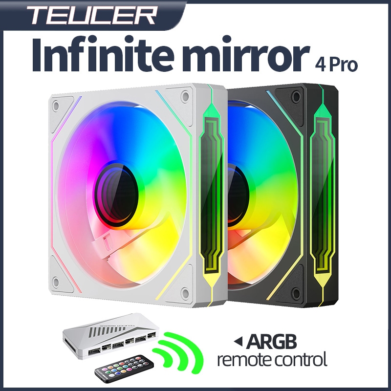 Teucer Infinite Mirror 4Pro 12 - Case Fan Controller recension och pris