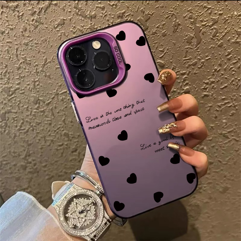Fashion Cute Love Heart Phone  - Matte Pc Case recension och pris