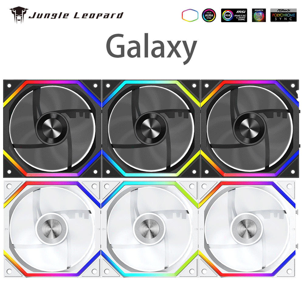 Jungle Leopard Galaxy Prism XH - Pc Chassis recension och pris