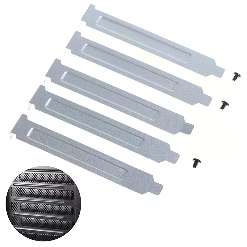 5pcs Case 12cm Silver Pci Slot - Dust Filter Pc recension och pris